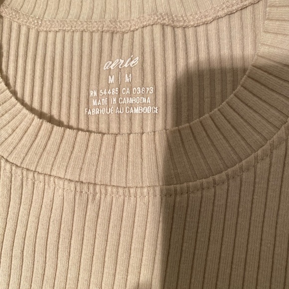 AERIE RIBBED CROP - Picture 4 of 4